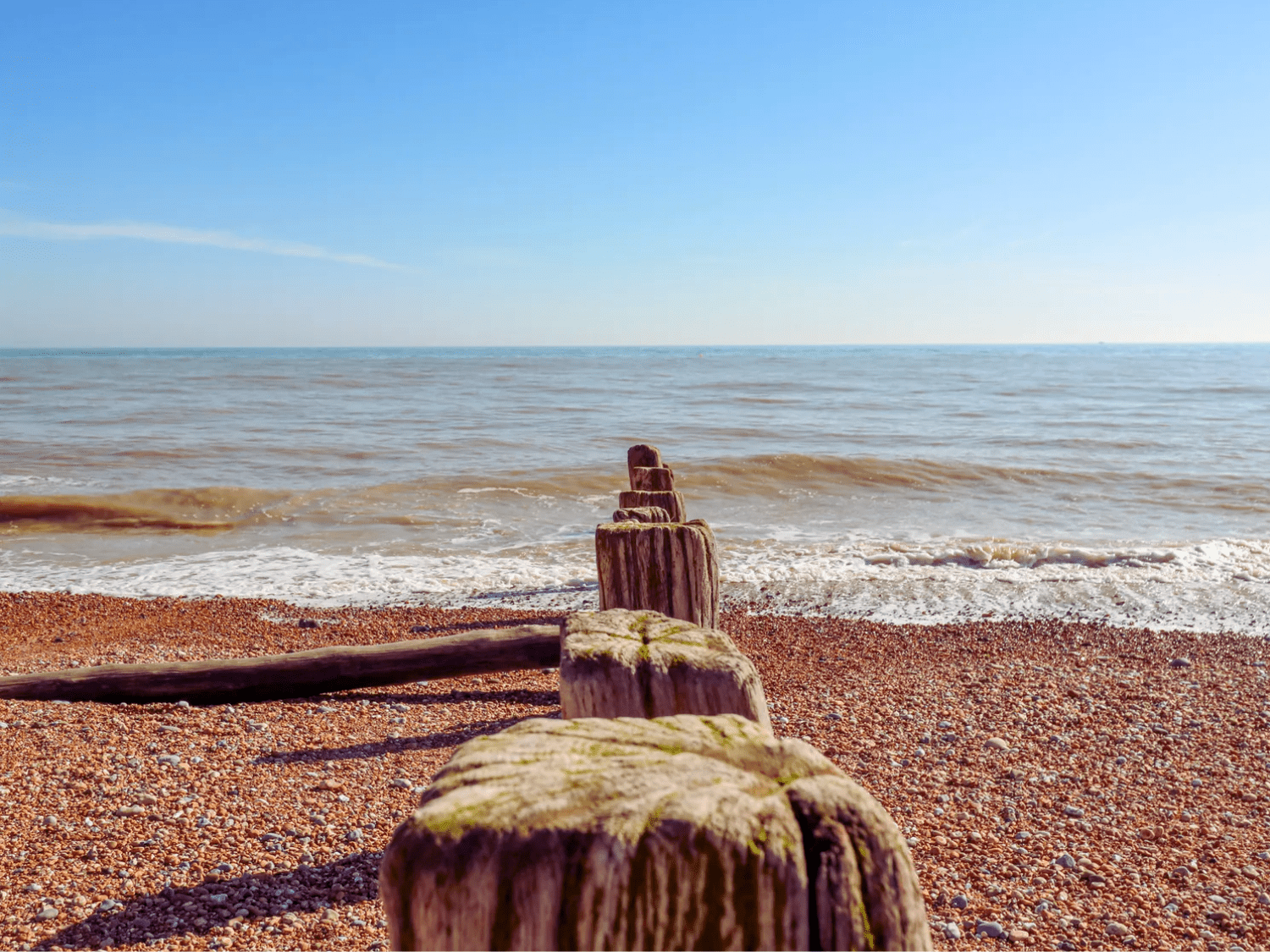 Beach and sea view